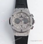 Swiss Made Copy Hublot Full Iced Classic Fusion HB Factory 7750 Auto Watch